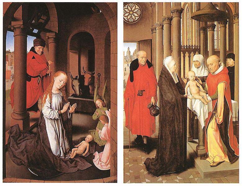 Wings of the Adoration of the Magi Triptych